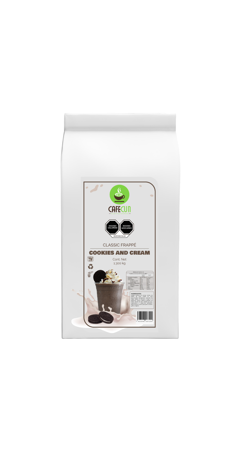 Cómo Preparar el Frappé de Cookies and Cream CAFECUN